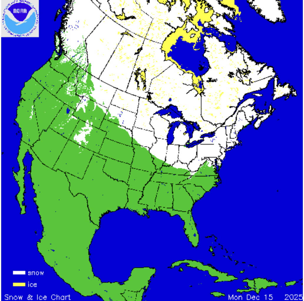snow map